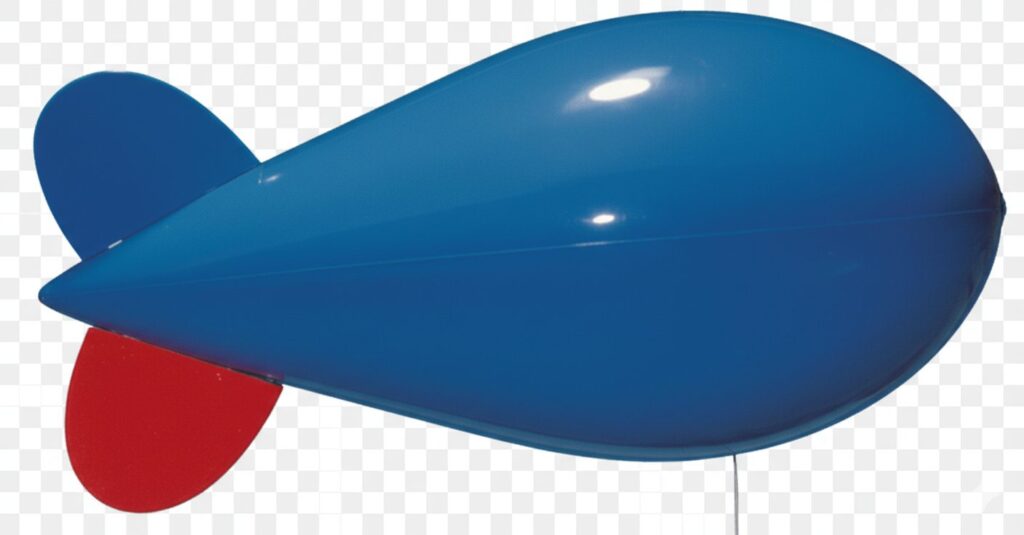 10ft blue advertising blimp by Arizona Balloons Copy Copy Copy
